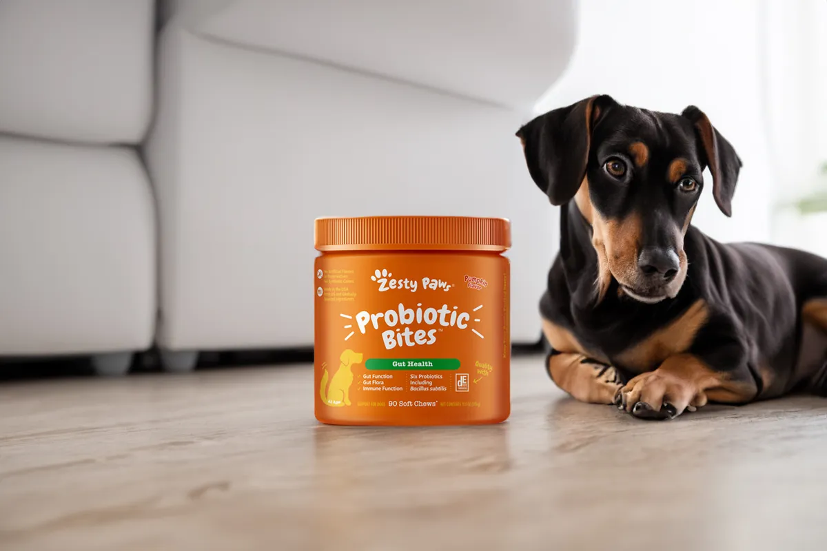 Zesty Paws Probiotic Bites for Dogs Review